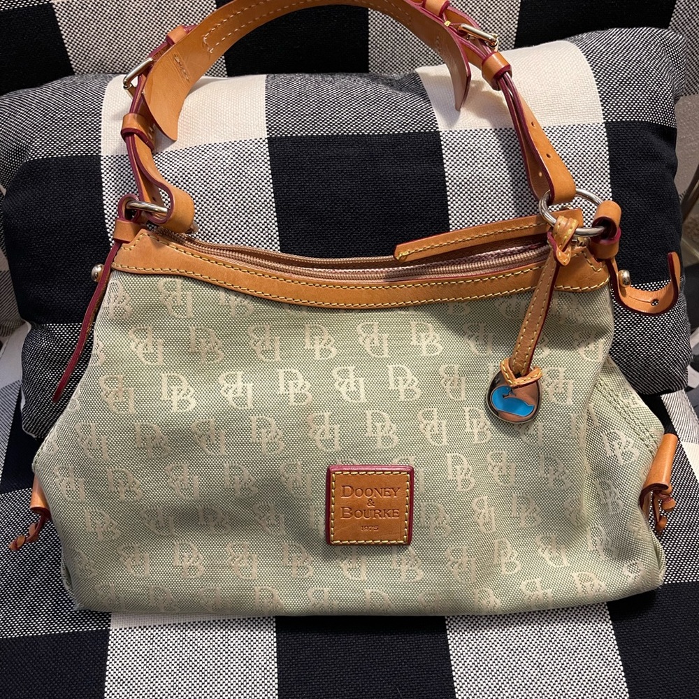 Dooney&Bourke canvas satchel